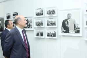 Министр Культуры и Туризма г-н АбульфасГараев принял граждан из Агстафинской, Газахской, Товузской, Шамкирской и Гадабайской областей в центре имени Гейдара Алиева в Агстафе.