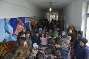 Мероприятие в сельской средней школе Гачаг Керем Агстафинского района.