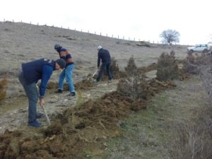 Уборка дороги от «Пика имени Ильхама Алиева» до пещер