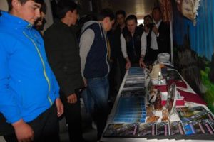 Наше мероприятие проводится в средней школе поселка Вургун Агстафинского района.