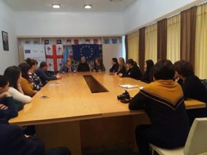 Встреча с "Гянджинским Областным Женским Центром".
