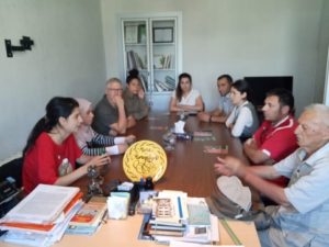  Приезд сотрудников Лейчестерского университета.