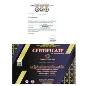 Сертификат Кешикчидага