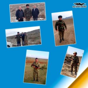 Мамедов Мехрадж Алы оглы, сотрудник Государственного историко-культурного заповедника «Кешикчидаг» по защите территориальной целостности Азербайджанской Республики, 21 сентября 2020 года добровольно вступил в ряды наших Вооруженных Сил и в настоящее время продолжает свою благородную служб