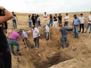 Июля Успешно продолжается проект «Научно-археологические раскопки и летняя школа в Кешикчидаге».