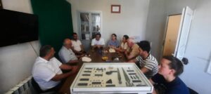 Административном здании Государственного историко-культурного заповедника «Кешикчидаг» с участием Тариха Достийева, доктор исторических наук, археолога, который в настоящее время ведёт археологические раскопки в Государственном историко-культурном заповеднике «Древний Шамкир», ведущего научного сотрудника НАНА Рашида Баширова и сотрудников заповедника был организован круглый стол.