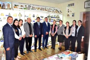 Глава Исполнительной Власти Агстафинского района Сеймур Оруджев посетил административное здание Государственного историко-культурного заповедника «Кешикчидаг» для ознакомления с его деятельностью.