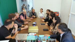 Российские ученые проводят научные исследования и археологические изыскания в Джейранчельском районе, где расположен пещерный комплекс Кешикчидаг.