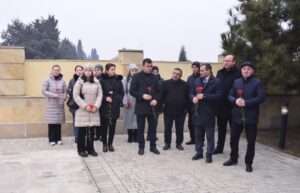 В связи с 33-й годовщиной трагедии 20 января в Агстафе состоялось районное памятное мероприятие.