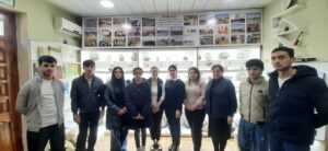  Within the framework of the project called "Young promoters of Heydar Aliyev's heritage" and in connection with "February 2 Youth Day", young volunteers of "Aghstafa Youth House" Social Service Institution visited the administrative building of "Keshikchidagh" State Historical-Cultural Reserve.