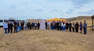 On 23.09.2024, the teaching staff, students and graduate students of the Gazakh branch of BSU, which strengthens the higher education opportunities of the young people living in the regions, were here to get acquainted with the archaeological excavations conducted in the territory of the "Keshikchidagh" State Historical-Cultural Reserve.