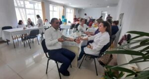 The next blood donation action was organized by the public legal entity "National Center of Hematology and Transfusiology" of the Ministry of Health of the Republic of Azerbaijan in Aghstafa District Central Hospital.