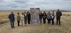 On 22.09.2024, the employees of the Heydar Aliyev Center of Aghstafa District visited here to familiarize themselves with the archaeological excavations conducted in the territory of the "Keshikchidagh" State Historical-Cultural Reserve. 