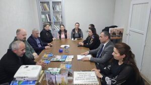 A meeting of the Scientific Council of the “Keshikchidagh” State Historical and Cultural Reserve was held at the administrative building of the reserve, with the participation of Dr. Shamil Najafov, PhD in History, Associate Professor and Leading Researcher at the Institute of Archaeology and Anthropology of ANAS; Farhad Farmanov, Researcher and Restorer-Artist at the same institute; and Professor Martin Gruber from the University of Würzburg, Germany. A meeting of the Scientific Council of the “Keshikchidagh” State Historical and Cultural Reserve was held at the administrative building of the reserve, with the participation of Dr. Shamil Najafov, PhD in History, Associate Professor and Leading Researcher at the Institute of Archaeology and Anthropology of ANAS; Farhad Farmanov, Researcher and Restorer-Artist at the same institute; and Professor Martin Gruber from the University of Würzburg, Germany.