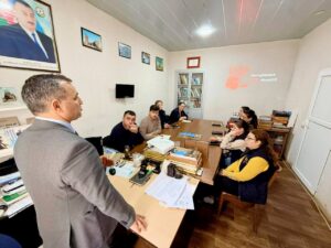 A roundtable meeting of an educational nature dedicated to strengthening the fight against corruption was organized by the “Keshikçidagh” State Historical and Cultural Reserve. A roundtable meeting of an educational nature dedicated to strengthening the fight against corruption was organized by the “Keshikçidagh” State Historical and Cultural Reserve.