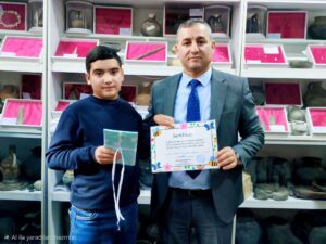 On November 25, 2025, the children with special needs from the Gazakh “1st Psychology and Speech Center” visited the administrative building of the “Keshikchidag” State Historical and Cultural Reserve.