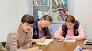 On December 22, 2025, a scientific round table was held at the administrative building of the “Keşikçidağ” State Historical and Cultural Reserve with the participation of employees of the Institute of Archaeology and Anthropology of ANAS.