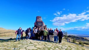 A tour was organized to the territory of the “Keshikchidagh” State Historical and Cultural Reserve. A tour was organized to the territory of the “Keshikchidagh” State Historical and Cultural Reserve.