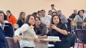 Within the framework of the "Year of Urban Planning and Architecture" and on the occasion of International Teachers' Day, an intellectual competition titled "Architect of Intellect" (Zəka memarı) was held among teachers. The event was jointly organized by the "Keshikchidagh" State Historical and Cultural Reserve (managed by the State Service for Protection, Development and Restoration of Cultural Heritage under the Ministry of Culture), the Agstafa District Executive Power, and the Agstafa Education Sector of the Gazakh-Tovuz Regional Education Department.