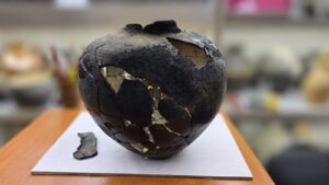 The project "Scientific Archaeological Excavations and Summer School 6 in Keshikchidagh", implemented in partnership with the Institute of Archaeology and Anthropology of ANAS, continues on the territory of the "Keshikchidagh" State Historical and Cultural Reserve, which is under the management of the State Service for Protection, Development and Restoration of Cultural Heritage under the Ministry of Culture. The project "Scientific Archaeological Excavations and Summer School 6 in Keshikchidagh", implemented in partnership with the Institute of Archaeology and Anthropology of ANAS, continues on the territory of the "Keshikchidagh" State Historical and Cultural Reserve, which is under the management of the State Service for Protection, Development and Restoration of Cultural Heritage under the Ministry of Culture.
